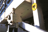 Tom Callow with poster