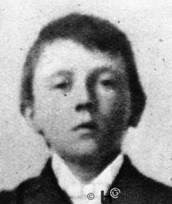 Hitler during his school years