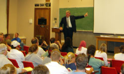 David Irving speaks