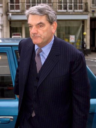 David Irving at the High Court, January 11, 2000